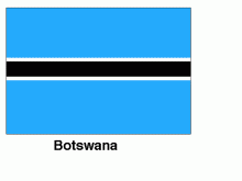 Flag of Botswana