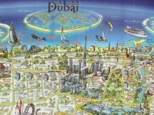 Map Dubai