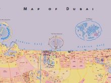 Map Of Dubai