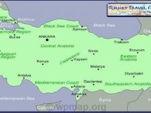 Turkey Map Regions Cities