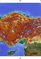 map of turkey