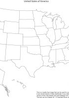 usa map blank