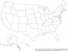 usa map blank