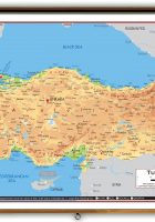 map of turkey