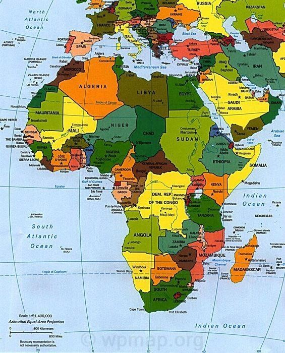 africa map africa map