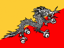 flagge bhutan