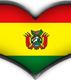 bolivia heart flag