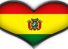 bolivia heart flag