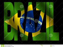 brazil text brazilian flag