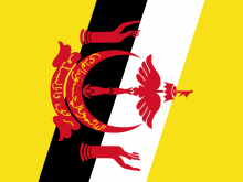 brunei flag full page
