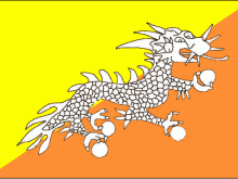 Flag of Bhutan