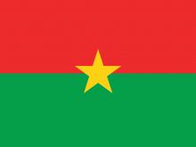 burkina faso flag large