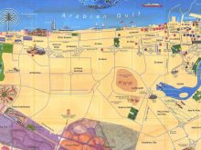 dubai map