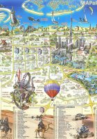 dubai top tourist attractions map