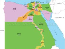 egypt map