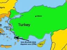 map of greece and turkey