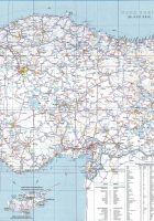 high resolution detailed road map of turkey