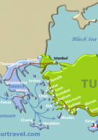 map of turkey greece