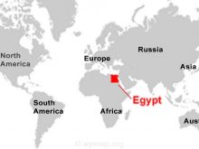 map of egypt