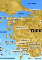 map of greece and turkey