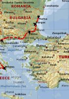 map of greece and turkey