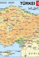 map of turkey