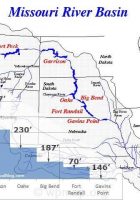 missouri river basin dams and elevations