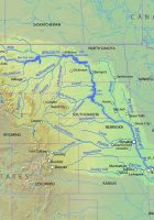 source of missouri river missouri basin map