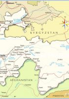 tajikistan political map