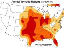 tornado map wikipedia