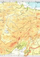 Turkey physical map