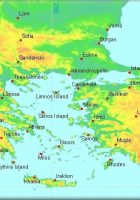 map of greece and turkey