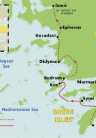 map of greece and turkey