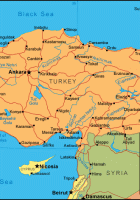 turkey map