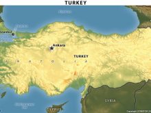 turkey map physical stratfor