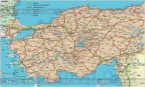 turkey road map turkey road map