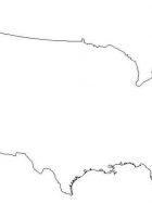 usa map blank