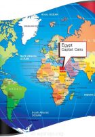 where is egypt on world map