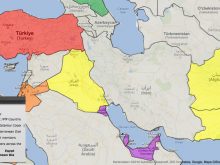 map of iran