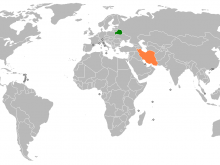 Map of iran