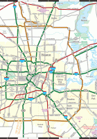 Houston Texas City Map