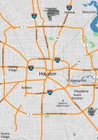 Houston overview map website