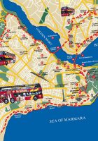 Istanbul Tourist Map