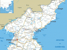 North Korean road map