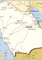 saudi arabia map