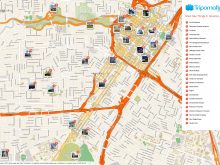 houston attractions map large