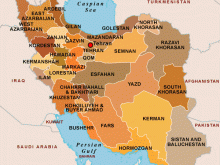 iran map