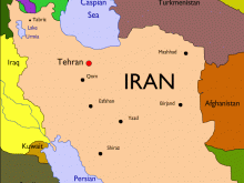 iran map