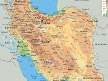 iran map
