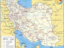 iran map